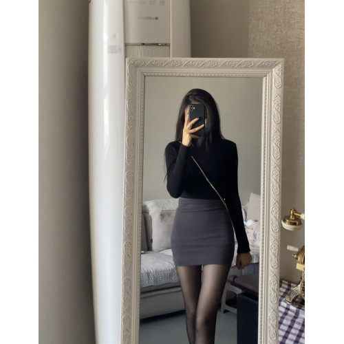 性感高腰半身裙套裝秋冬2025新款緊身辣妹純欲包臀裙短裙兩件套女 性感高腰半身裙套裝秋冬2025新款緊身辣妹純欲包臀裙短裙兩件套女