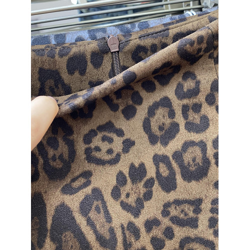 仿鹿皮絨半身裙女2025春季款辣妹風高腰修身顯瘦豹紋包臀短裙693L 仿鹿皮絨半身裙女2025春季款辣妹風高腰修身顯瘦豹紋包臀短裙693L