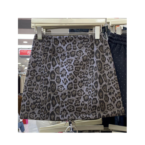 仿鹿皮絨半身裙女2025春季款辣妹風高腰修身顯瘦豹紋包臀短裙693L 仿鹿皮絨半身裙女2025春季款辣妹風高腰修身顯瘦豹紋包臀短裙693L