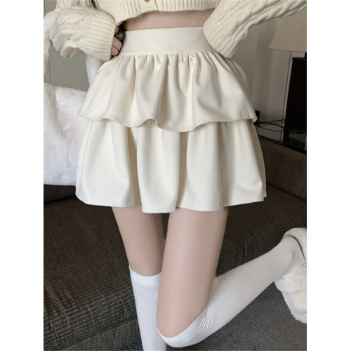 大碼白色毛呢半身裙女2025高腰顯瘦a字短裙蛋糕裙蓬蓬裙百搭裙子 大碼白色毛呢半身裙女2025高腰顯瘦a字短裙蛋糕裙蓬蓬裙百搭裙子