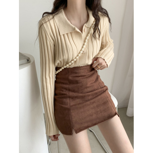 高腰開叉半身裙女2025秋新款a字pu皮裙黑色鹿皮絨包臀短裙一步裙 高腰開叉半身裙女2025秋新款a字pu皮裙黑色鹿皮絨包臀短裙一步裙