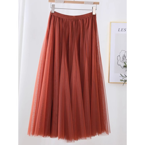 網紗半身裙廣場舞紗裙720度大擺舞蹈裙高腰跳舞演出長裙a字裙春 網紗半身裙廣場舞紗裙720度大擺舞蹈裙高腰跳舞演出長裙a字裙春