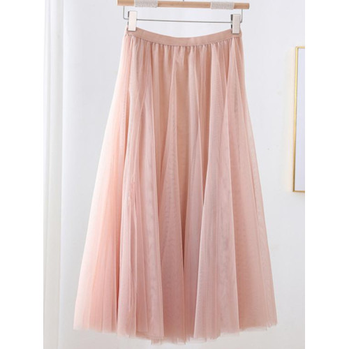 網紗半身裙廣場舞紗裙720度大擺舞蹈裙高腰跳舞演出長裙a字裙春 網紗半身裙廣場舞紗裙720度大擺舞蹈裙高腰跳舞演出長裙a字裙春