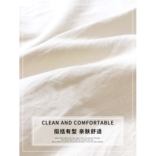 法式花邊娃娃領襯衣女秋季設計感小衆米白色別致上衣杏色長袖襯衫