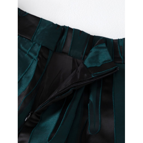 條紋半身裙女顯瘦秋季2025新款高腰遮胯有口袋中長款繖裙蓬蓬裙子 條紋半身裙女顯瘦秋季2025新款高腰遮胯有口袋中長款繖裙蓬蓬裙子