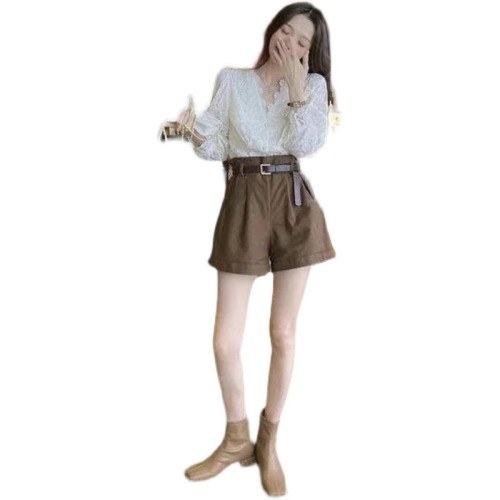 加肥加大碼女裝胖妹妹洋氣寬松蕾絲t恤打底衫百搭顯瘦長袖v領上衣 加肥加大碼女裝胖妹妹洋氣寬松蕾絲t恤打底衫百搭顯瘦長袖v領上衣