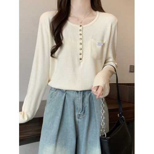 大碼女裝胖mm2025春秋新款正肩寬松顯瘦遮肚長袖T恤歐貨小衫上衣