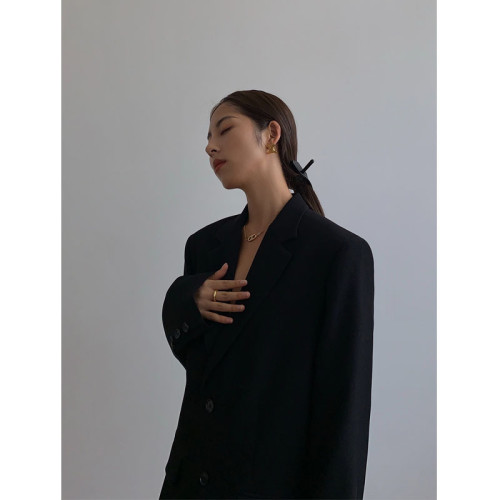 特價西裝外套女2025春秋新款韓版寬松復古休閒顯瘦小西服上衣 特價西裝外套女2025春秋新款韓版寬松復古休閒顯瘦小西服上衣