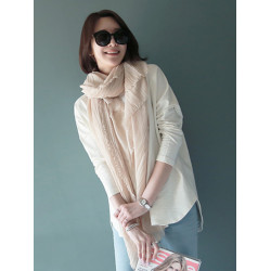 2025大碼中長款寬松純棉白色T恤女內搭長袖打底衫上衣春秋冬加絨