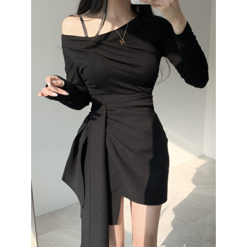 灰色一片式系帶半身裙女夏季純色顯瘦小衆設計感西裝短裙子可調節 灰色一片式系帶半身裙女夏季純色顯瘦小衆設計感西裝短裙子可調節