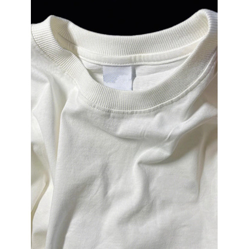 重磅純棉打底衫長袖t恤女2025秋季美式短袖百搭內搭白色別致上衣