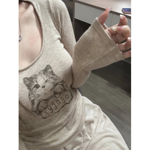 高級感德絨打底衫女士秋冬內搭辣妹修身短款t恤上衣2025新款爆款 高級感德絨打底衫女士秋冬內搭辣妹修身短款t恤上衣2025新款爆款