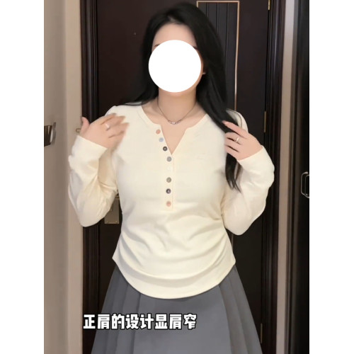 大碼加絨保暖打底衫女早秋裝新款胖mm遮肚上衣藏肉修身巨顯瘦T恤 大碼加絨保暖打底衫女早秋裝新款胖mm遮肚上衣藏肉修身巨顯瘦T恤