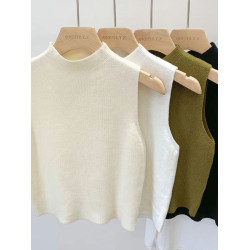 冰絲無袖T恤女夏季紅色辣妹吊帶背心女2025新款修身內搭性感上衣