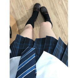 神仙club  深海格裙   原創jk格裙  JK製服校供感格裙 學院風JK裙