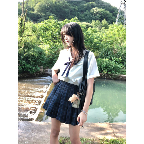 神仙club  深海格裙   原創jk格裙  JK製服校供感格裙 學院風JK裙