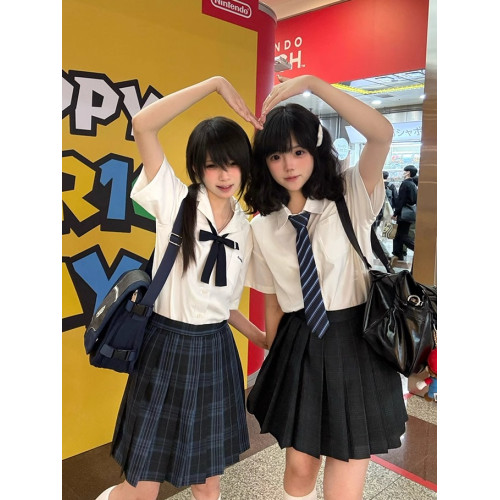 神仙club  深海格裙   原創jk格裙  JK製服校供感格裙 學院風JK裙