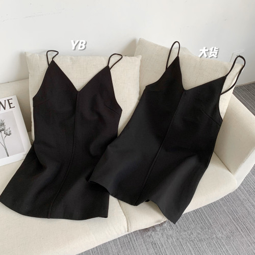 林夏夏 法式內搭吊帶裙 搭遍所有大衣外套（長款 短款）打底裙子