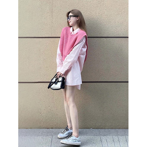 襯衫連衣裙2025秋季新款女裝小套裝早秋韓系多巴胺ootd穿搭一整套 襯衫連衣裙2025秋季新款女裝小套裝早秋韓系多巴胺ootd穿搭一整套