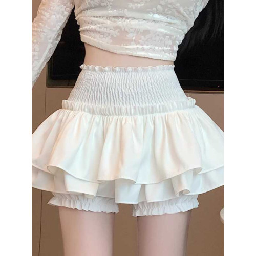 芭蕾風黑色半身裙女夏季2024新款高腰顯瘦蛋糕包臀A字蓬蓬短裙子 芭蕾風黑色半身裙女夏季2024新款高腰顯瘦蛋糕包臀A字蓬蓬短裙子