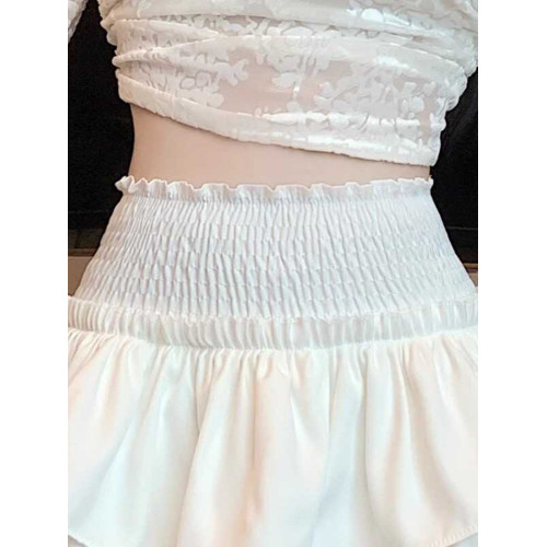 芭蕾風黑色半身裙女夏季2024新款高腰顯瘦蛋糕包臀A字蓬蓬短裙子 芭蕾風黑色半身裙女夏季2024新款高腰顯瘦蛋糕包臀A字蓬蓬短裙子