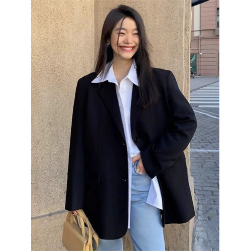 灰色小西裝外套女2025春秋新款小個子設計感小衆休閒西服 灰色小西裝外套女2025春秋新款小個子設計感小衆休閒西服