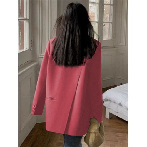 灰色小西裝外套女2025春秋新款小個子設計感小衆休閒西服 灰色小西裝外套女2025春秋新款小個子設計感小衆休閒西服