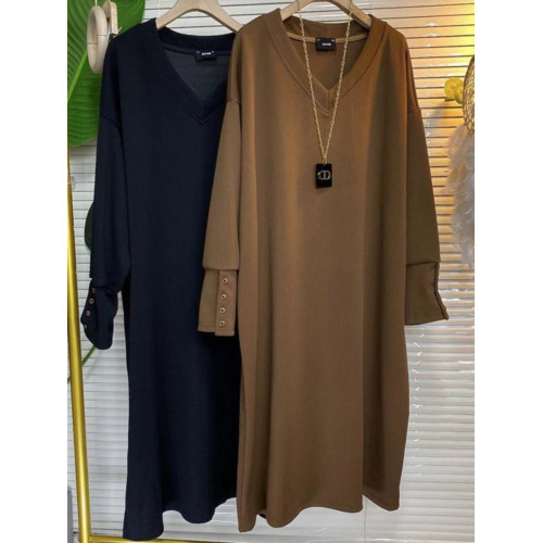 胖mm300斤大碼長袖時尚氣質T恤裙秋冬季寬松遮肉顯瘦打底連衣裙潮 胖mm300斤大碼長袖時尚氣質T恤裙秋冬季寬松遮肉顯瘦打底連衣裙潮