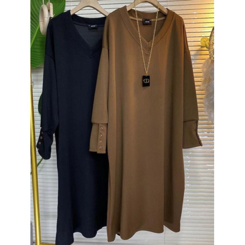 胖mm300斤大碼長袖時尚氣質T恤裙秋冬季寬松遮肉顯瘦打底連衣裙潮 胖mm300斤大碼長袖時尚氣質T恤裙秋冬季寬松遮肉顯瘦打底連衣裙潮