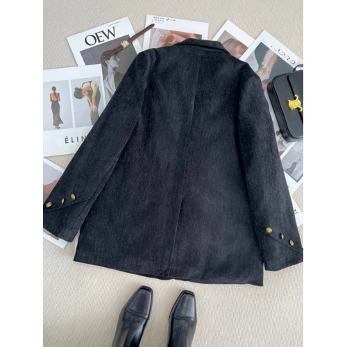 黑色西裝羽絨服女2025冬季新款高級小個子寬松加厚白鴨絨內膽外套 黑色西裝羽絨服女2025冬季新款高級小個子寬松加厚白鴨絨內膽外套