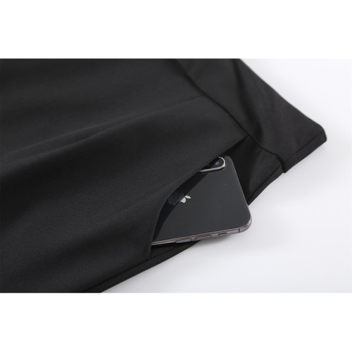 職業高腰包臀半身裙女夏工裝短裙子工作裙西裝裙黑色裙一步裙 職業高腰包臀半身裙女夏工裝短裙子工作裙西裝裙黑色裙一步裙