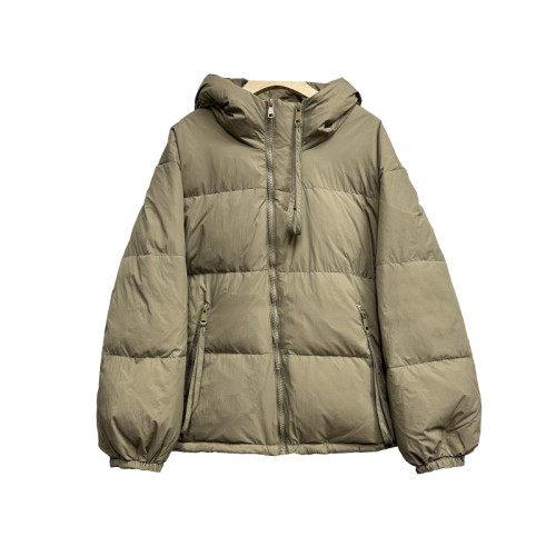 高級歐貨羽絨服女短款2025冬加厚寬松設計感文藝白鴨絨麵包服外套 高級歐貨羽絨服女短款2025冬加厚寬松設計感文藝白鴨絨麵包服外套