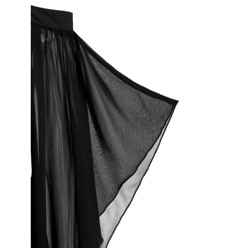 大碼女裝哥特式不規則萬聖節女巫吊帶綁帶喇叭袖大擺連衣裙S-5XL