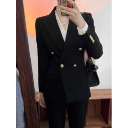 西裝正裝女職業套裝大學生春秋新款黑色氣質高級公務員面試工作服