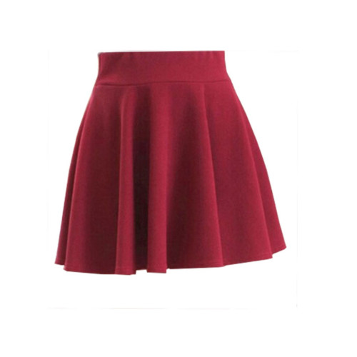 2025新款韓女夏大擺裙高腰百褶三分短裙A型春秋廣場舞百搭太陽裙 2025新款韓女夏大擺裙高腰百褶三分短裙A型春秋廣場舞百搭太陽裙