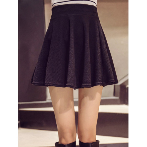 2025新款韓女夏大擺裙高腰百褶三分短裙A型春秋廣場舞百搭太陽裙 2025新款韓女夏大擺裙高腰百褶三分短裙A型春秋廣場舞百搭太陽裙