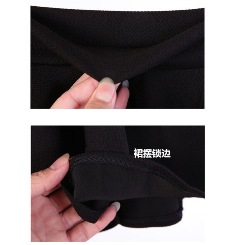 2025新款韓女夏大擺裙高腰百褶三分短裙A型春秋廣場舞百搭太陽裙 2025新款韓女夏大擺裙高腰百褶三分短裙A型春秋廣場舞百搭太陽裙