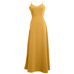 沙灘裙2025新款海邊旅遊度假性感露背長裙顯瘦V領吊帶連衣裙超仙