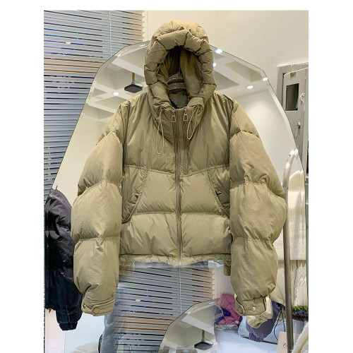 2025冬季新款韓版衛衣帽羽絨服女短款顯瘦洋氣雙拉小個子鴨絨外套 2025冬季新款韓版衛衣帽羽絨服女短款顯瘦洋氣雙拉小個子鴨絨外套