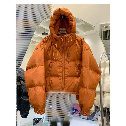 2025冬季新款韓版衛衣帽羽絨服女短款顯瘦洋氣雙拉小個子鴨絨外套 2025冬季新款韓版衛衣帽羽絨服女短款顯瘦洋氣雙拉小個子鴨絨外套