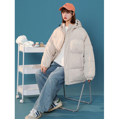 東北零下40度防寒服情侶羽絨服女冬季連帽麵包服加厚寬松學生外套 東北零下40度防寒服情侶羽絨服女冬季連帽麵包服加厚寬松學生外套