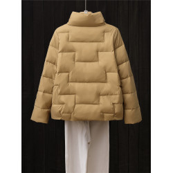 立領輕薄羽絨服女短款2025年新款韓版白鴨絨爆款小個子秋冬外套潮