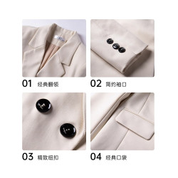 西裝套裝女2025新款職業氣質女神範職場高級感時尚西服外套裙春秋