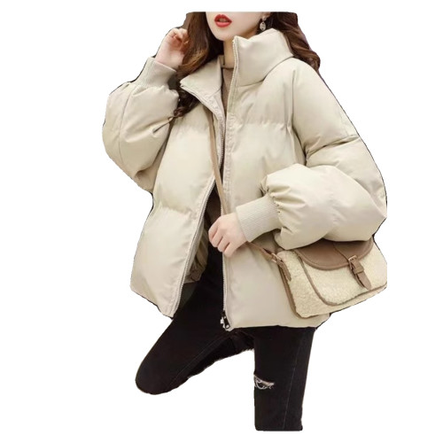 特大碼300斤保暖立領羽絨服女士oversize外套200斤胖MM短款棉服