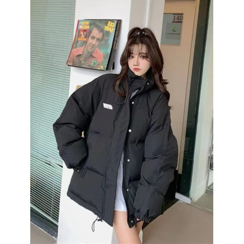 學院風白色羽絨棉服女學生冬季加厚棉衣2025年新款立領棉襖外套潮 學院風白色羽絨棉服女學生冬季加厚棉衣2025年新款立領棉襖外套潮