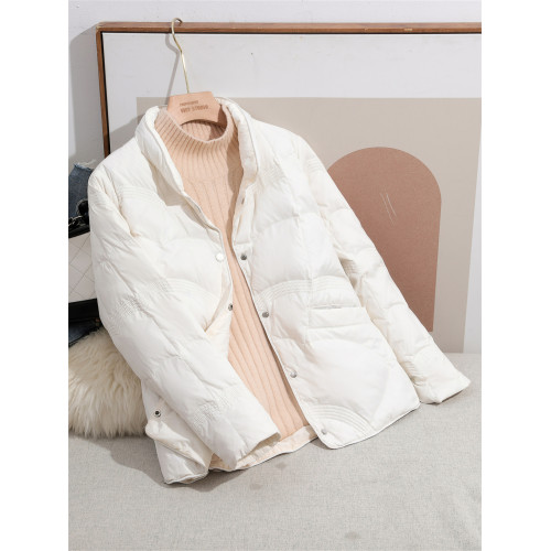 輕薄款羽絨服女短款2025年新款韓版立領小個子白鴨絨秋冬休閒外套 輕薄款羽絨服女短款2025年新款韓版立領小個子白鴨絨秋冬休閒外套