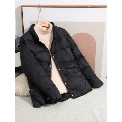 輕薄款羽絨服女短款2025年新款韓版立領小個子白鴨絨秋冬休閒外套 輕薄款羽絨服女短款2025年新款韓版立領小個子白鴨絨秋冬休閒外套