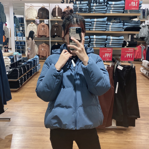 三裡屯出品冬無縫羽絨服寬松連帽保暖高級輕型外套440950/460920 三裡屯出品冬無縫羽絨服寬松連帽保暖高級輕型外套440950/460920