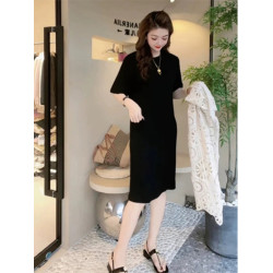 法式鏤空吊帶短袖連衣裙套裝女2025年夏季新款高級感洋氣兩件套潮