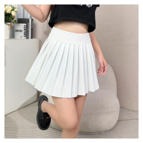 百褶裙無內襯安全褲半身裙性感松緊jk走光約會任務運動短裙超短裙 百褶裙無內襯安全褲半身裙性感松緊jk走光約會任務運動短裙超短裙